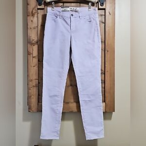 Aritzia TNA Skinny Fit Lilac Pants Size 8 NWT